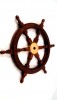 SH8863 - Deluxe Sheesham Wood Ship Wheel, 24"